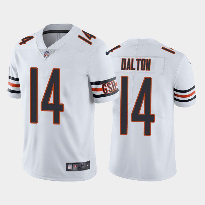 Men Chicago Bears #14 Andy Dalton Nike White Alternate Game Player NFL Jersey->chicago bears->NFL Jersey